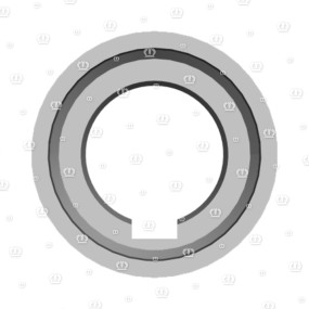 Distanzhuelse Rd=60X133 Krone