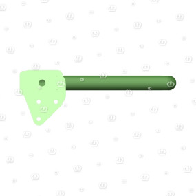 Schutzhalter links (L=1520) Krone