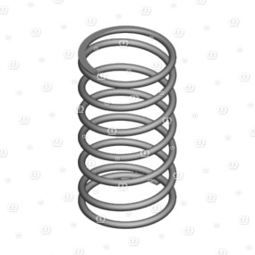 Druckfeder 1,5X18,5X37 Krone 2701601