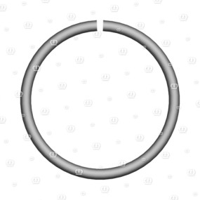 Klappsplintring Krone