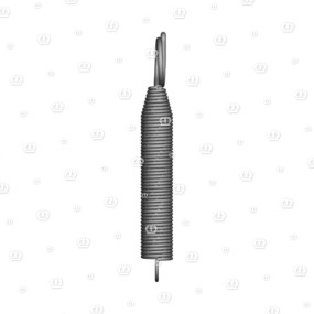 Zugfeder 2,5X21X180 Krone