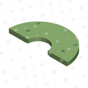 Abstreiferhalteplatte Krone 2762744