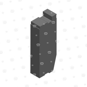 Stecker 56-P Bu Schwarz Krone