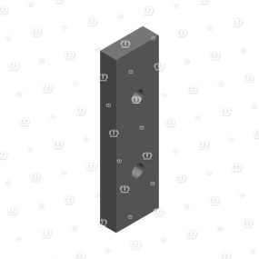 Distanzblech Krone