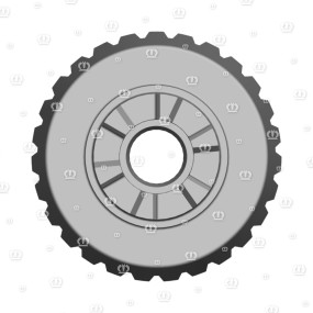 Kegelrad Z=27 Krone