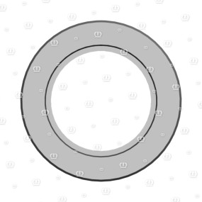 Adapterring Rd.100X18 Krone