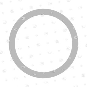 Passcheibe 95X115X0,1 Krone