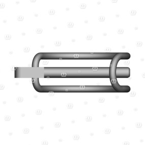 Rohr-Klappstecker 4,5 X 40 Zn8 Krone