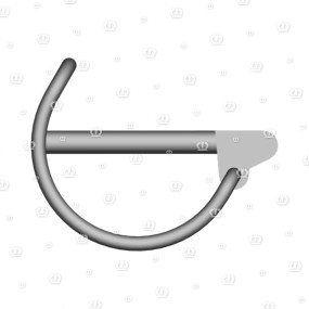 Rohr-Klappstecker 4,5 X 40 Zn8 Krone