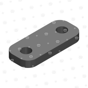 Deckplatte 8X70 Krone