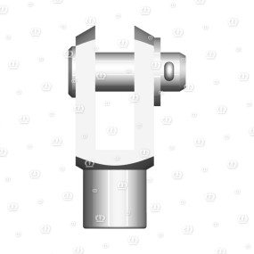 Gabelkopf G 16×32 Krone