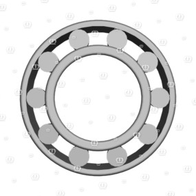 Kegelrollenl.30210 A 720 Krone