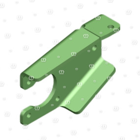 Gelenkwellenhalter links Bl 8 Krone 200479610