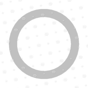 Scheibe 20X25X0,2 Krone