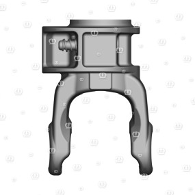 Aussengabel 1 3/8″, 6 Z Krone