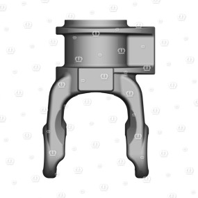 Aussengabel 1 3/8″, 6 Z Krone
