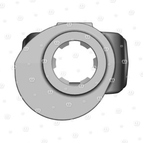 Aussengabel 1 3/8″, 6 Z Krone