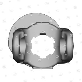 Aussengabel 1 3/8″, 6 Z Krone