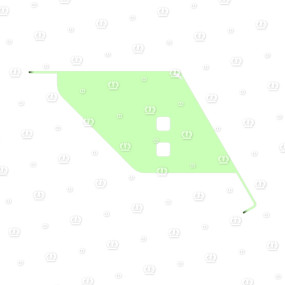 Halter Vorne rechts, Hinten links Krone