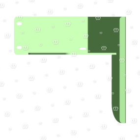 Halter Vorne rechts, Hinten links Krone