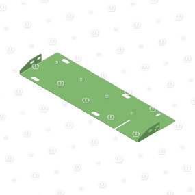 Abdeckblech rechts 755Mm Krone