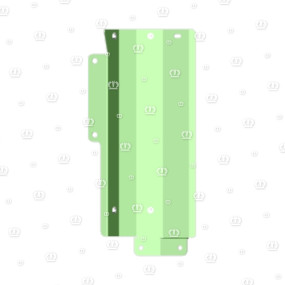 Klappkupplungsblech rechts (753/903) Krone