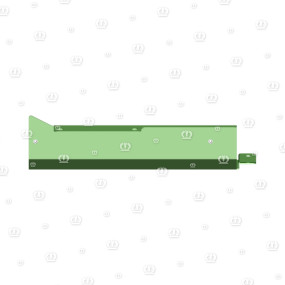 Klappkupplungsblech rechts (753/903) Krone