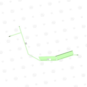 Klappkupplungsblech links (753/903) Krone