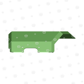 Getriebeabdeckung links Krone