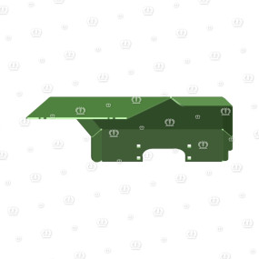Getriebeabdeckung links Krone