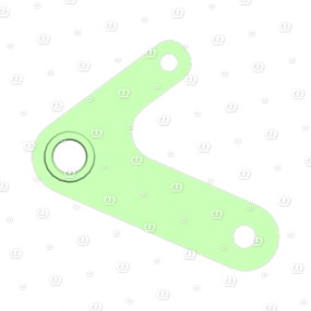 Kettenspannerarm Krone
