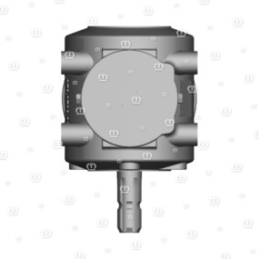 Winkelgetriebe 540U/Min. Mont. Krone
