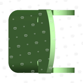 Blechhalter Krone