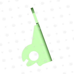Blechhalter Krone