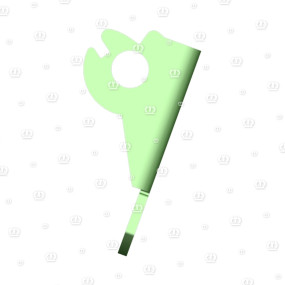 Blechhalter Krone