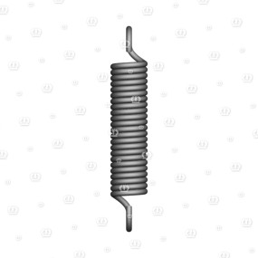 Zugfeder 7X38X235 Krone