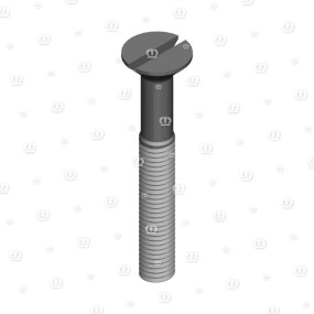 Senkschr. M8X60, D 963-4.8 Krone 9043971