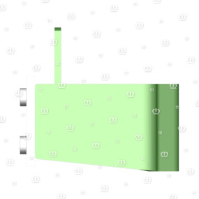 Schutzkonsole links, Aussen Krone