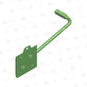 Warntafelhalter Vorne, links Krone 200437330
