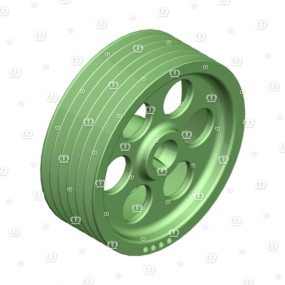 Keilriemenscheibe 6 342Mm/45Mm Krone 200554080
