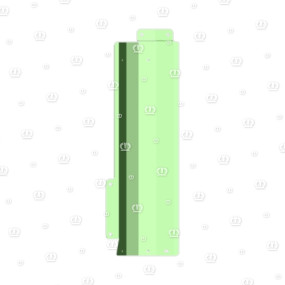 Klappkupplungsblech rechts (1053) Krone