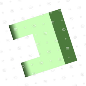 Fuehrungsschiene 287 Lg. Krone