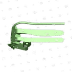 Spitzenhalter mittelteil, links Krone