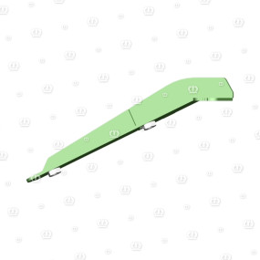 Abstreifkante Schmal links Krone