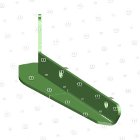 Abstreifkante Schmal links Krone