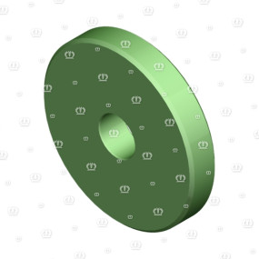Endscheibe Rd=95X15 Krone