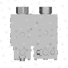 Hydr.ventilbl.allradabsch. Krone