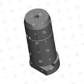 Aufnahmebolzen Rd.45X97 Krone 2265285