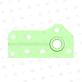 Befest.lasche links M33 Krone