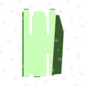 Leitblech rechts Krone